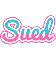 Sued woman logo