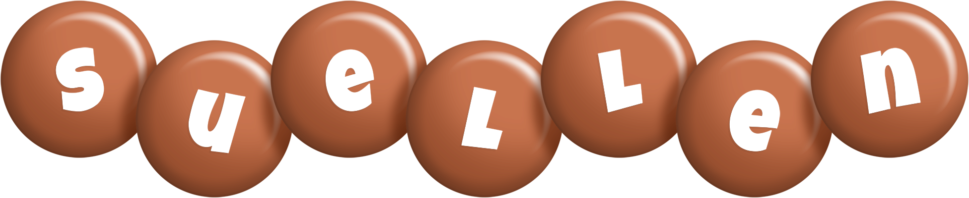 Suellen candy-brown logo