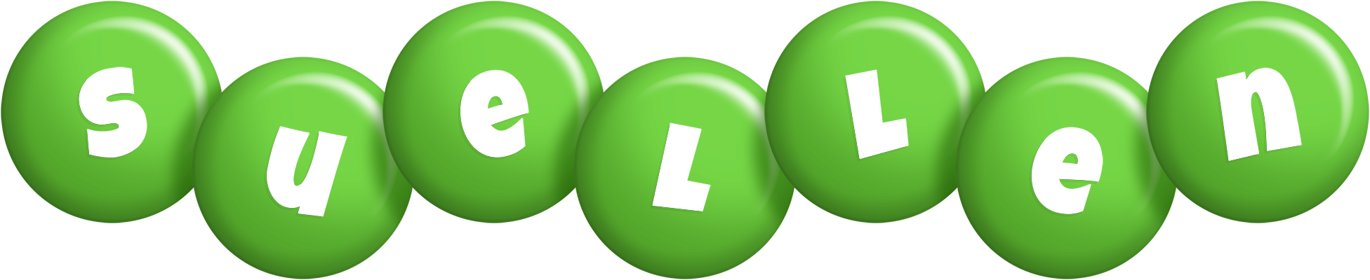 Suellen candy-green logo