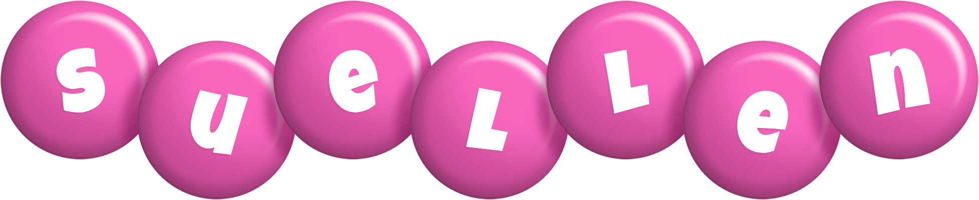 Suellen candy-pink logo