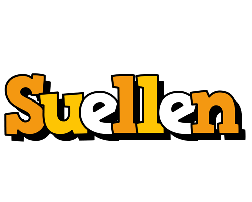 Suellen cartoon logo