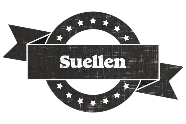Suellen grunge logo