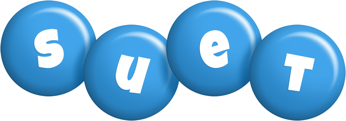 Suet candy-blue logo
