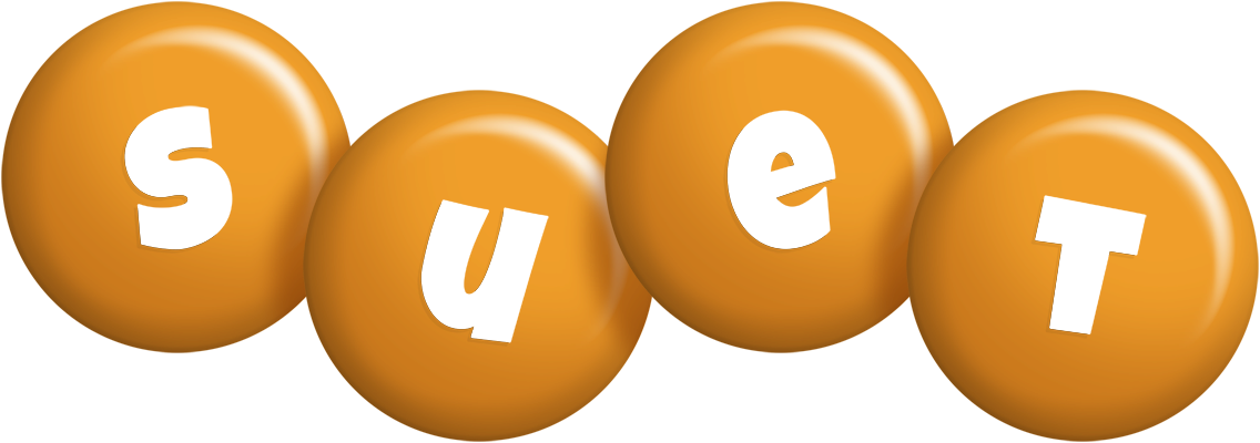 Suet candy-orange logo