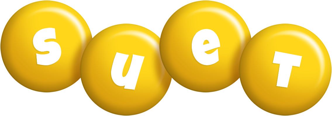 Suet candy-yellow logo