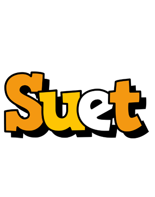 Suet cartoon logo