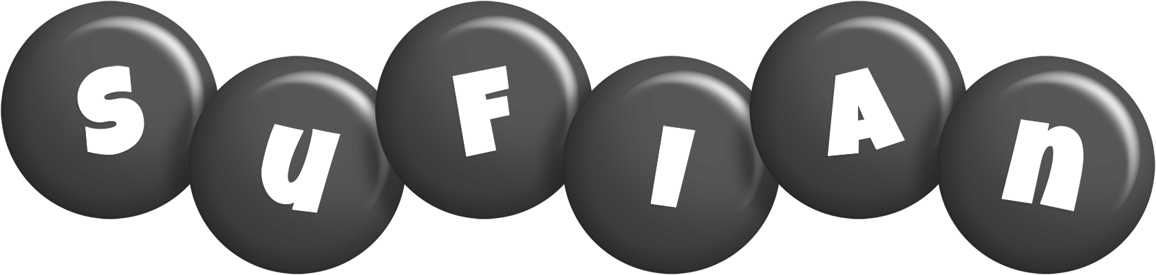 Sufian candy-black logo