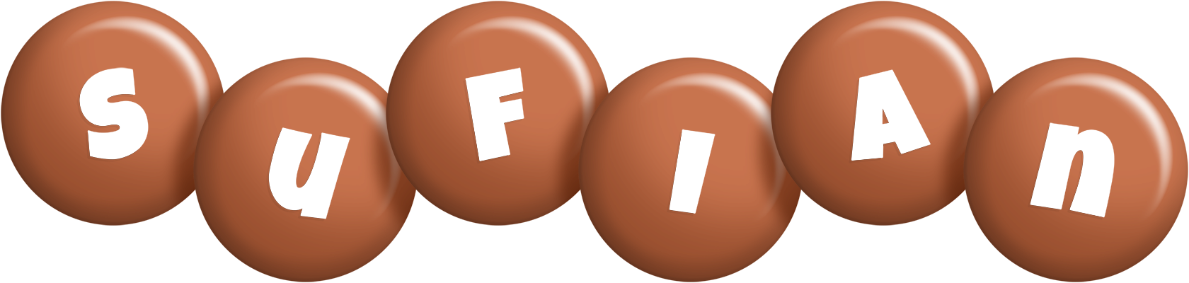 Sufian candy-brown logo