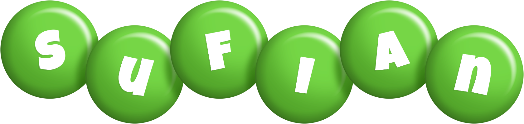 Sufian candy-green logo