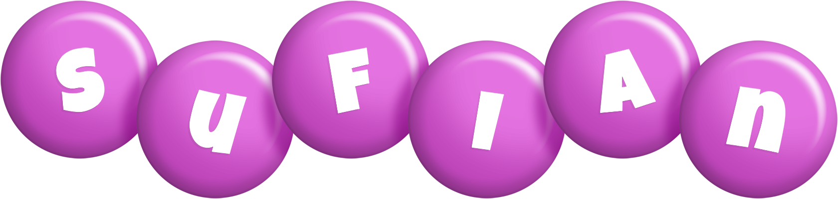 Sufian candy-purple logo