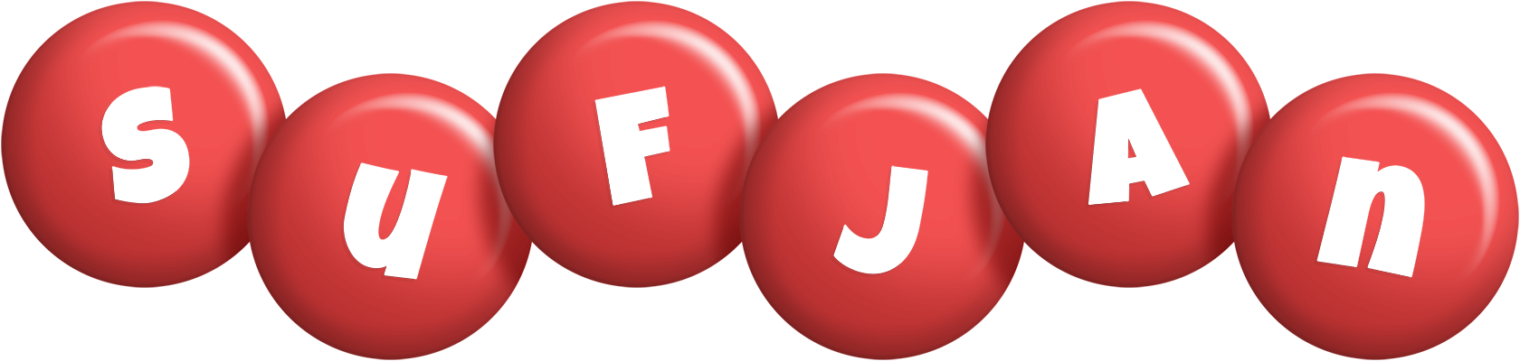 Sufjan candy-red logo