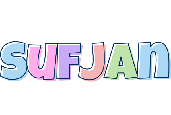 Sufjan pastel logo