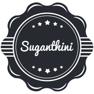 Suganthini badge logo