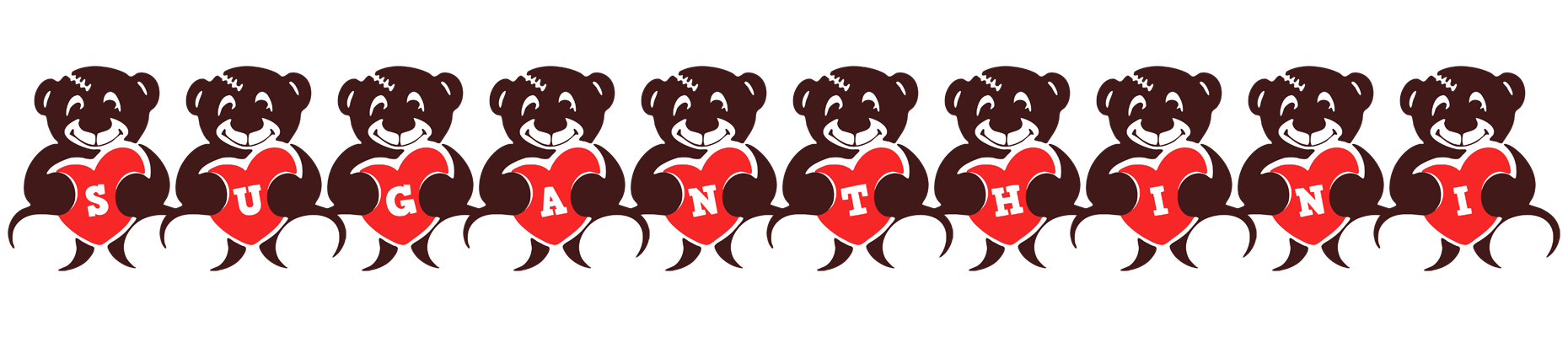 Suganthini bear logo