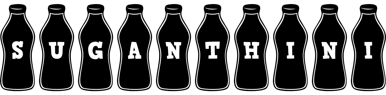 Suganthini bottle logo