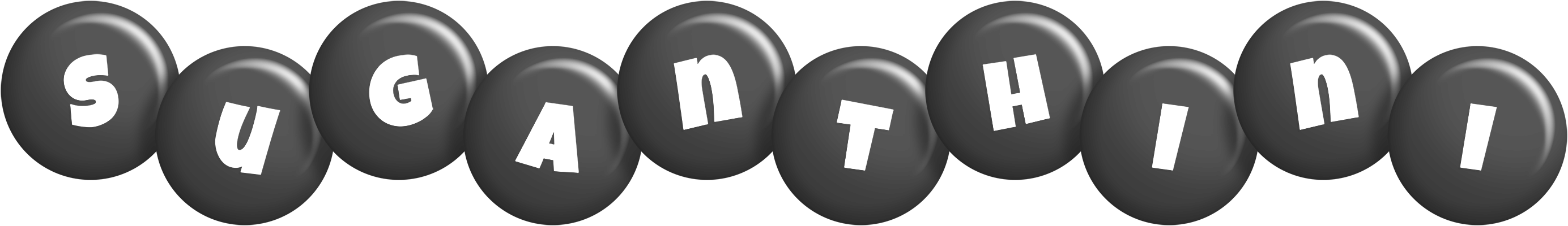 Suganthini candy-black logo