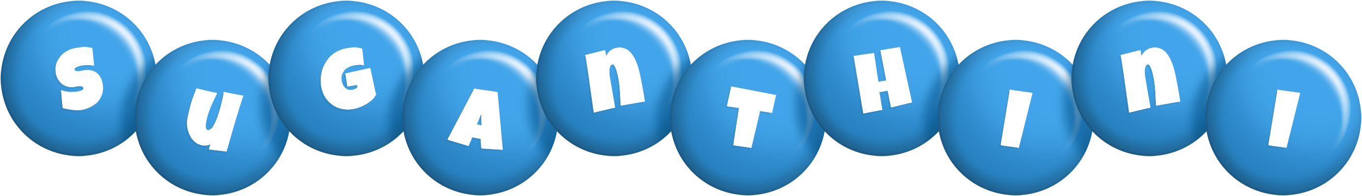 Suganthini candy-blue logo