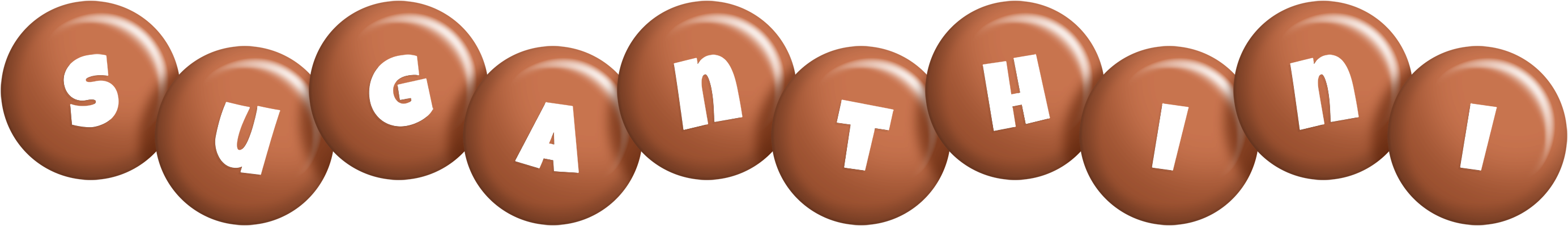 Suganthini candy-brown logo