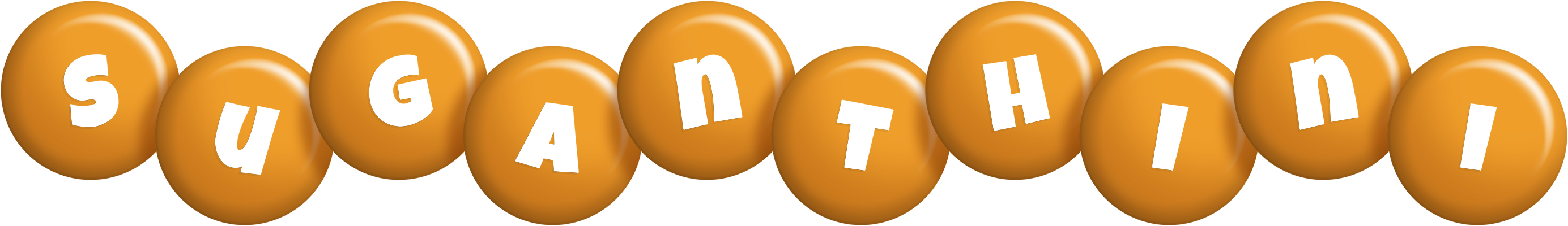Suganthini candy-orange logo