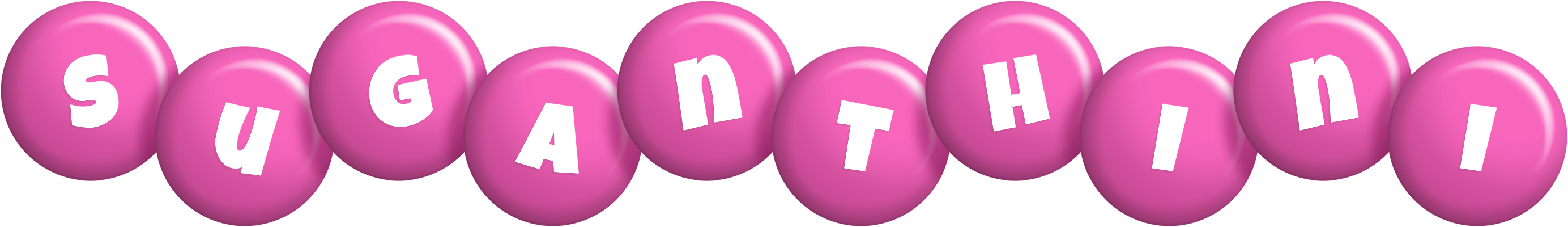 Suganthini candy-pink logo