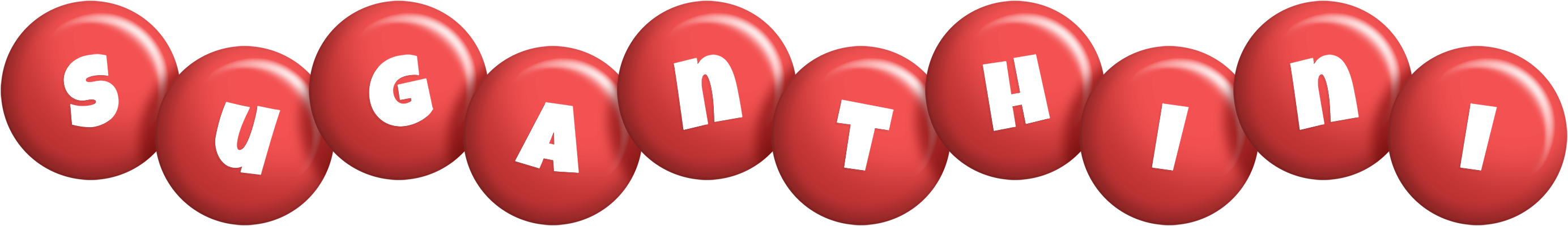 Suganthini candy-red logo