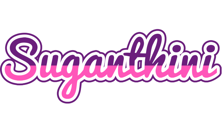Suganthini cheerful logo