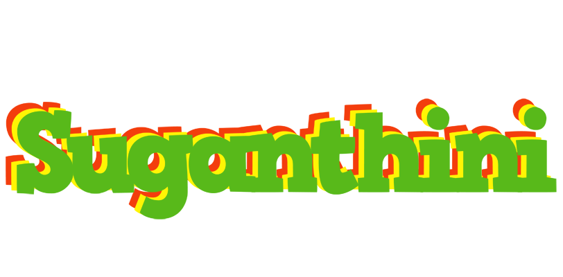 Suganthini crocodile logo