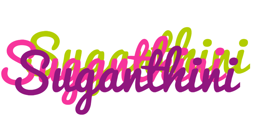 Suganthini flowers logo