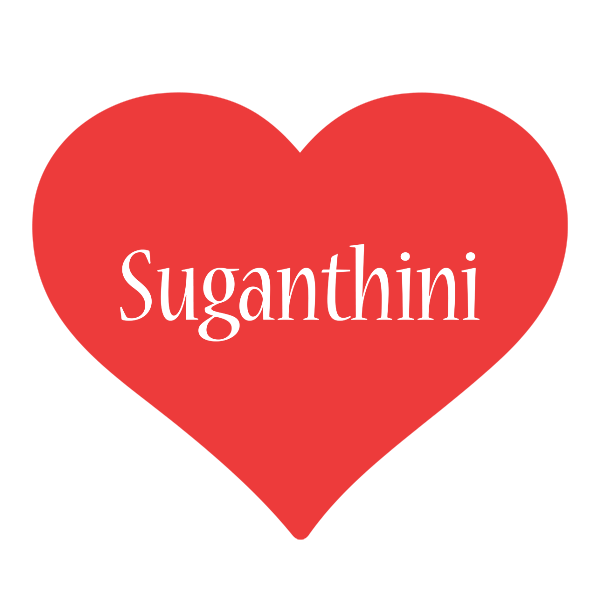Suganthini love logo
