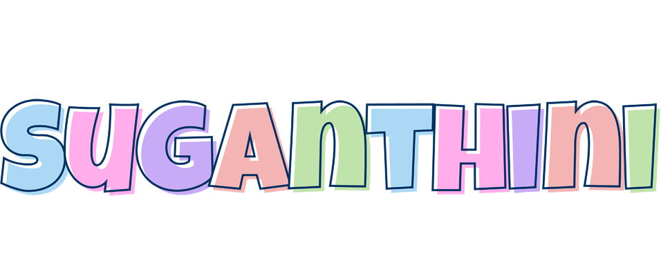 Suganthini pastel logo