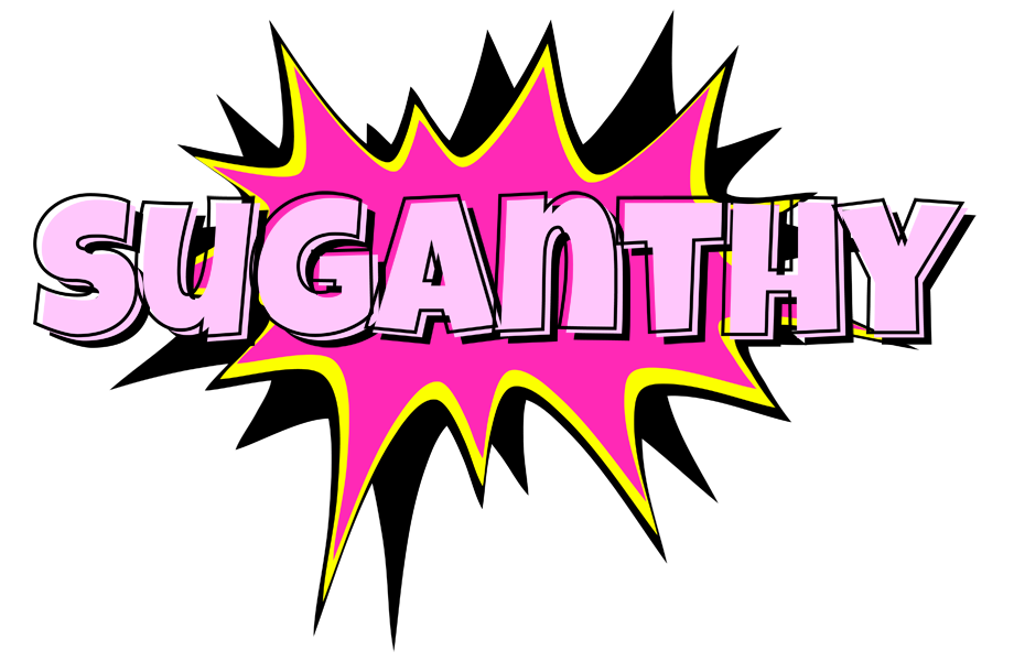 Suganthy badabing logo