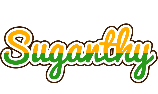 Suganthy banana logo