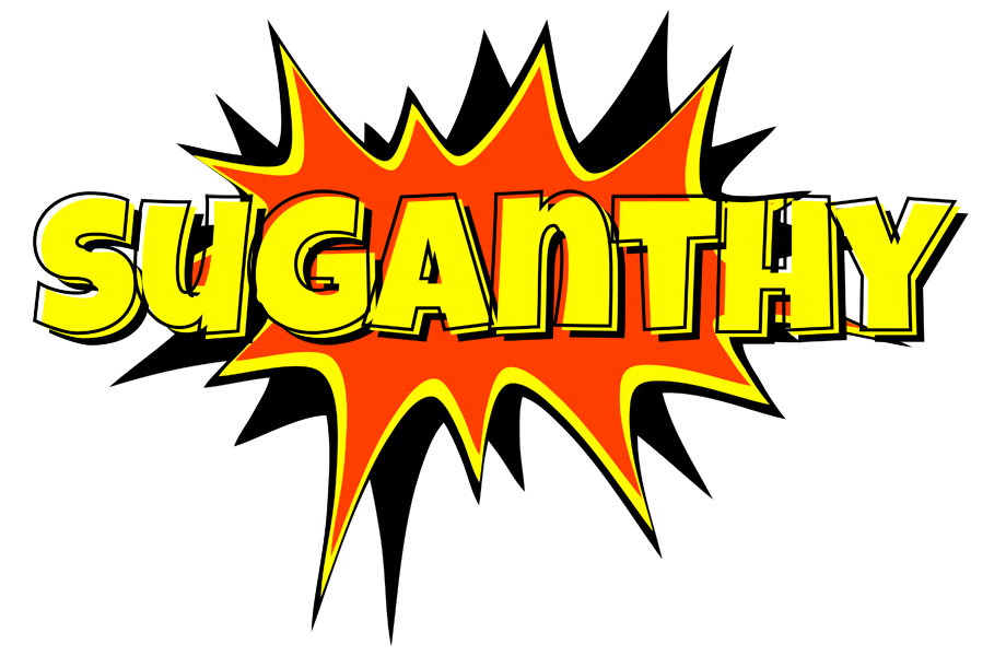Suganthy bazinga logo