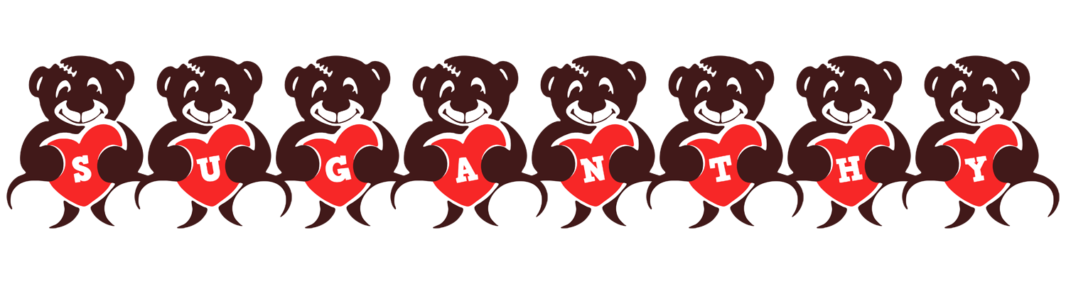 Suganthy bear logo