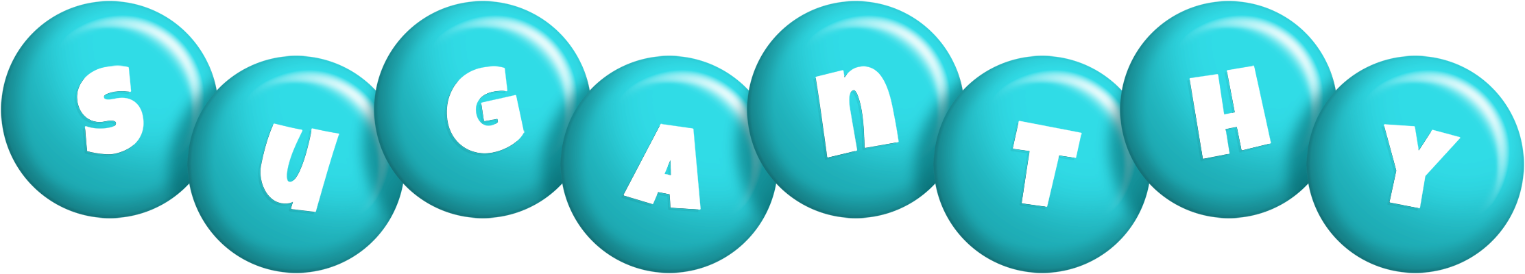 Suganthy candy-azur logo
