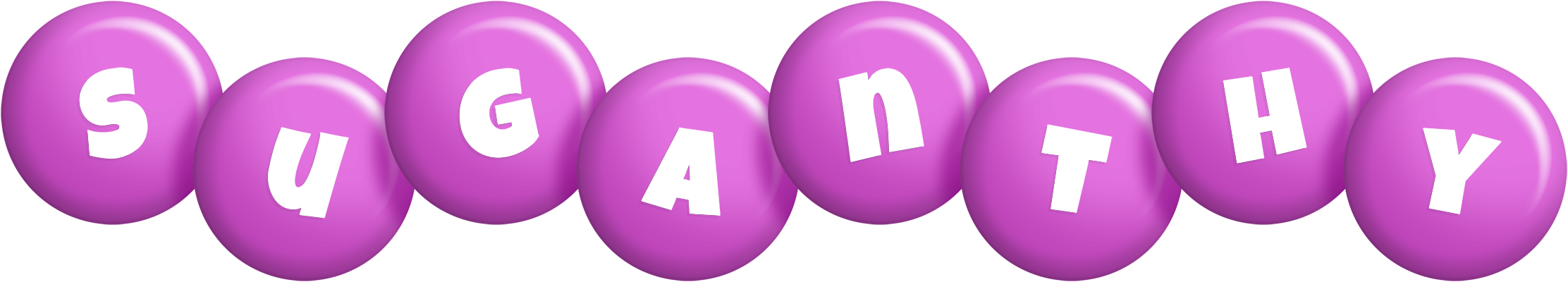 Suganthy candy-purple logo