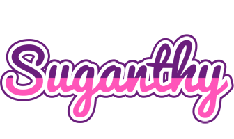 Suganthy cheerful logo