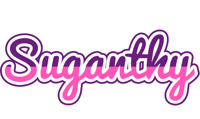 Suganthy cheerful logo