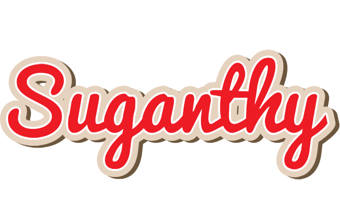 Suganthy chocolate logo