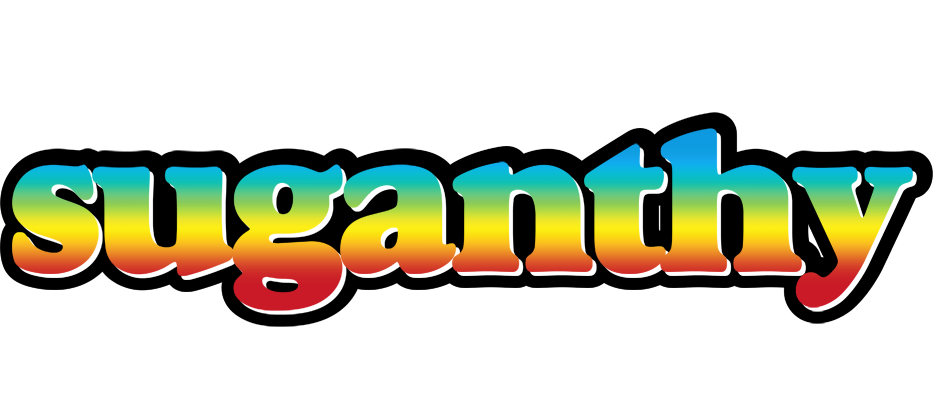 Suganthy color logo