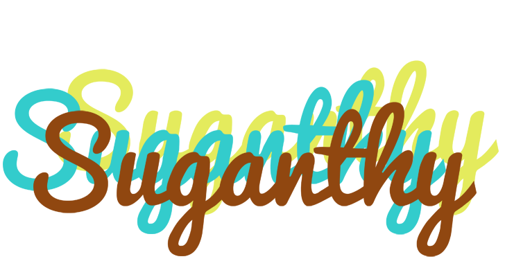 Suganthy cupcake logo