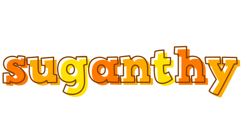 Suganthy desert logo