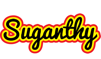 Suganthy flaming logo