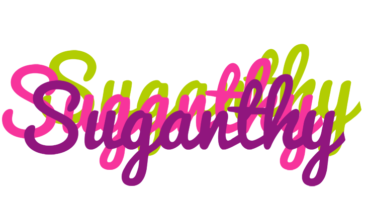 Suganthy flowers logo