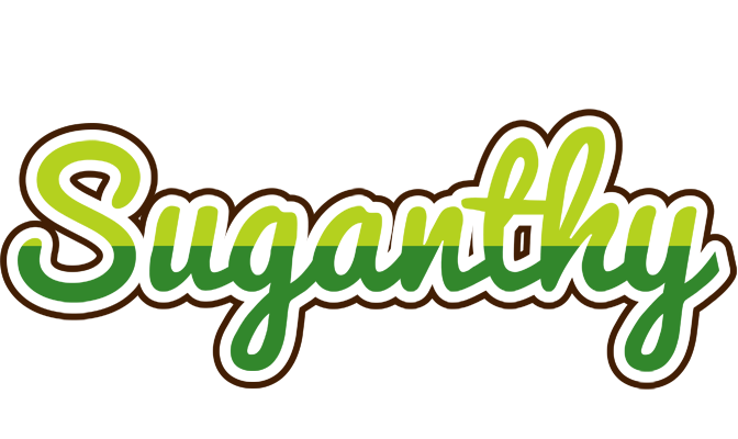 Suganthy golfing logo