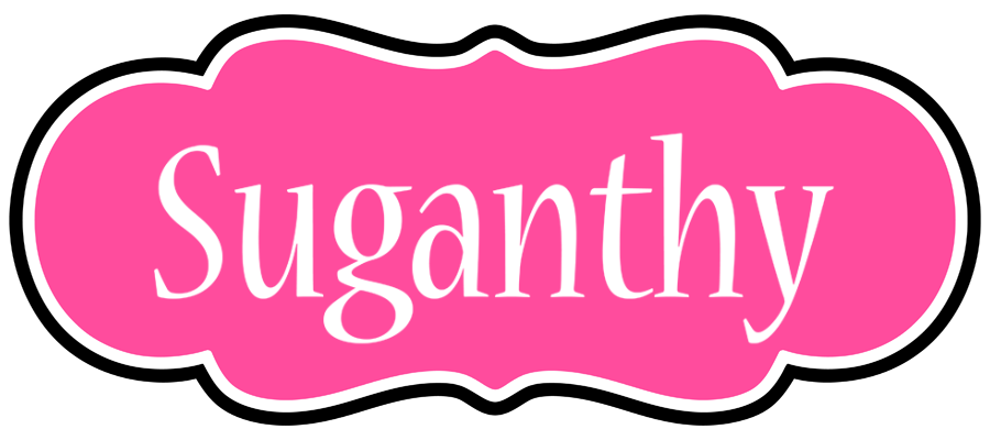Suganthy invitation logo