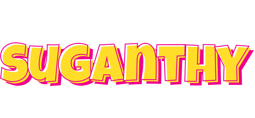 Suganthy kaboom logo