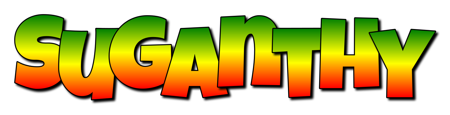 Suganthy mango logo