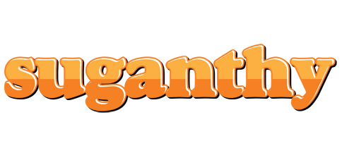 Suganthy orange logo