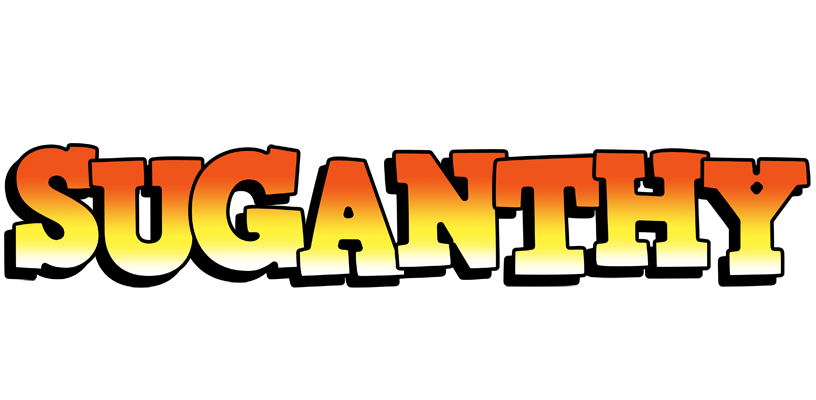 Suganthy sunset logo